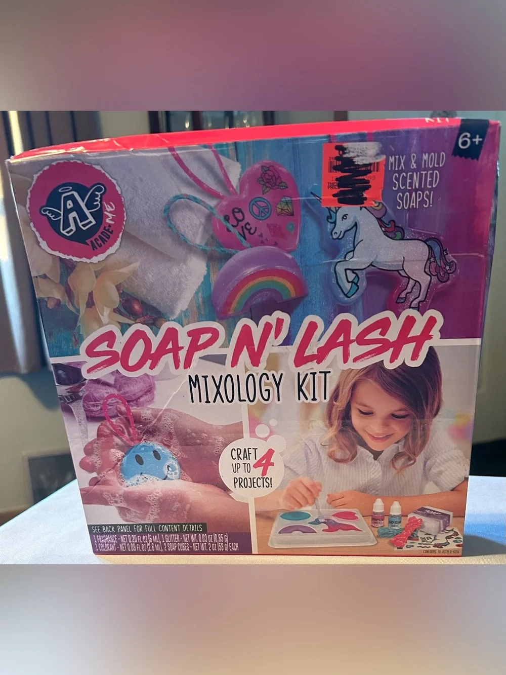 Soap N' Lash Mixology Kit - Kids Soap Craft Set